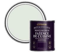 Rust-Oleum Peinture Verte Résistante à l'eau pour Faïence de Cuisine, Finition Mate - Sauge 750ml