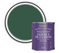 Rust-Oleum Peinture Verte Résistante à l'eau pour Faïence de Cuisine, Finition Satinée - Pinède 750ml