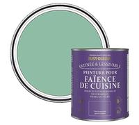 Rust-Oleum Peinture Verte Résistante à l'eau pour Faïence de Cuisine, Finition Satinée - Wanderlust 750ml