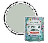 Rust-Oleum Peinture Verte Résistante à l'humidité pour Jardins, Finition Brillante - Vert craie 750ml