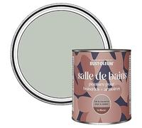 Rust-Oleum Peinture Verte Résistante à l'humidité pour Meubles de Salle de Bains, Finition Brillante - Vert craie 750ml