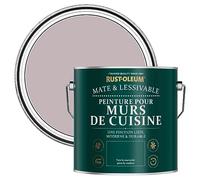 Rust-Oleum Peinture Violette Lessivable pour Murs de Cuisine, Finition Mate - Lilas 2.5L