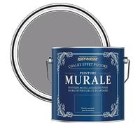 Rust-Oleum Peinture Violette pour Murs & Plafonds Chalky - Iris 2.5L
