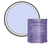 Rust-Oleum Peinture Violette Résistante à l'eau pour Faïence de Cuisine, Finition Brillante - Sirène 750ml