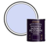 Rust-Oleum Peinture Violette Résistante à l'eau pour Faïence de Cuisine, Finition Mate - Sirène 750ml
