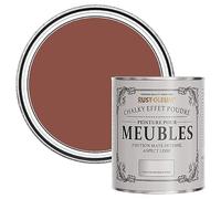 Rust-Oleum Rouge Peinture pour Meubles Chalky, Mat Effet Poudré - Rouge Brique 750ml