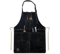 Rustic Town Tablier De Soudeur En Cuir Pour Homme - Tablier De Travail Pour Menuisier, Jardinier Et Forgeron - Tablier Cuir Barbecue Cuisine Pour Femmes