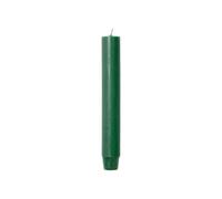 Rustik Lys - Bougies de table épaisses « Liv » (Ø 2,6 cm, 20 pièces, vert chasse)