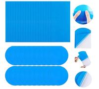 Rustine pour Piscine,20Pièces Kit de Réparation de Patch,Rustine Piscine Correctifs Auto-adhésives Rustine,Auto-adhésifs en