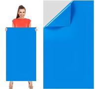 Rustine pour Piscine Auto-Adhésifs 4FTx2.8FT Réparation Patch Large Reparation Liner PVC Rustines de réparation Autocollantes pour Piscines Matelas Bouée Bateau Canoe Ballons de Plage Gonflable