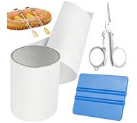 Rustines pour Gonflables Patch Autocollant Polyvalent Extérieur | Ruban Transparent Pour Matelas, Tuyau D'Arrosage, Camping-Car, Van Aménagé, Bateau, Kayak, Planche À