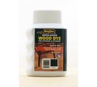Rustin's Teinture ébène pour bois et sols intérieurs et extérieurs - 24m²/L - 250ml