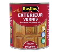 Rustins - Vernis extérieur brillant pour bois - Utilisation de l'extérieur à séchage rapide - Protection anti-UV - 15m²/L - 250mlml (EAVG250FR)