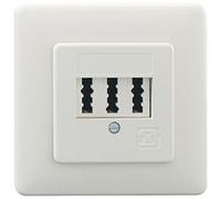 Rutenbeck TAE 3x6 NFN UP blanc (Nur als Vielfaches de 10 bestellbar)