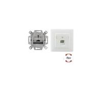 Rutenbeck UAE-Cat.6A iso-8 Up rw (blanc)