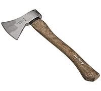 RUTHE Hachette Hickory 600 g | Hache à Manche en Hickory 38 cm | Hachette Bois bûcheron DIN 5131 B | Hache de Jardinage Robuste | Hachet Durable pour Coupe et ébranchage | Haches de Jardinage