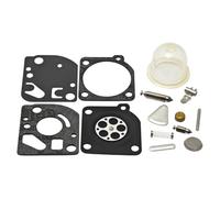 RUURUU Kit de diaphragme de carburateur pour Husqvarna 125 125R 128R 124L 124C 125C 125E 128L 128CD 128LDX 128DJX 128LD 128RJ - OEM 545081848 545130001 pour Zama C11 Q-W40A