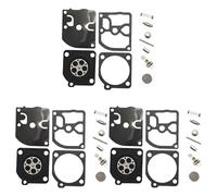 RUURUU Kit de reconstruction de carburateur 3 pièces pour tronçonneuse Stihl 021, 023, 025, MS210, MS230, MS250 - OEM 1123-007-1060