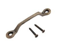 RUWLFE 2 pièces poignées d'armoire en Bronze Antique for boîte à bijoux bois armoire tiroir de placard bouton traction cuisine avec vis 101 * 14mm pour Armoires, Garages, Ardins