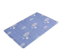 RUWLFE Matelas imperméable et lavable, tapis d'urine, for protection de lit, dessin animé mignon, couche-culotte, tampons, tissu 50x70cm, 2 pièces pour Vêtements(Tree Bear)