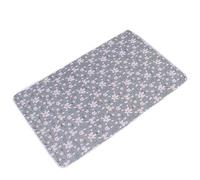 RUWLFE Matelas imperméable et lavable, tapis d'urine, for protection de lit, dessin animé mignon, couche-culotte, tampons, tissu 50x70cm, 2 pièces pour Vêtements(Grey)