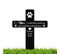 Ruwshuuk commémorative pour animaux de compagnie - Marqueur de tombe en acrylique - Ornements de pelouse - de cimetière pour rappel, jardin, cour extérieure, Siehe Beschreibung