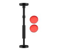 Ruwshuuk Lot de 2 barres de support télescopiques, système de support réglable, tige de support réglable, tiges de support de table réglables, support de levage pour armoire, canapé, évier