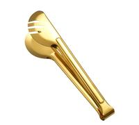 Ruwshuuk Pince de cuisine en acier inoxydable - Pince de cuisine pour la cuisine - Pince à toast - Pince à barbecue anti-brûlure - Pince de service réutilisable de qualité alimentaire pour