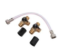 RV Chauffage By-pass Kit, Vanne en Laiton | Filetage NPT 1/2 pouce, conception, installation facile, compatible avec diverses pompes