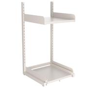 Rv2sGf3kH Chariot de Cuisine Support de Rangement for comptoir Cuisine, Support réglable for cuiseur à Riz, et Coulissant Double Couche, Mobile
