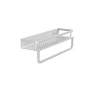 Rv2sGf3kH Mur de Panier de Rangement Étagère de Douche avec Porte-Serviettes Mural(Moyen)
