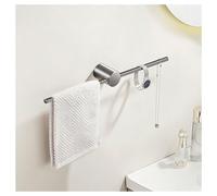 Rv2sGf3kH Mur de Panier de Rangement Porte-Serviettes for Salle de Bain, Porte-Serviettes Mural Fini brossé(Grigio,Grand)