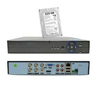 RVT RVT-TC045PL DVR 8 Canaux Hybride 5 En 1 P2P Cloud HDD 320 GB