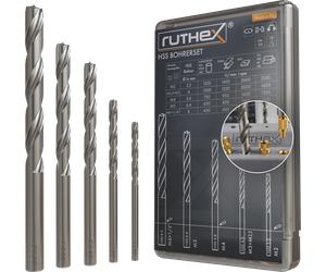 RX DRILL BIT SET - Impression 3D, jeu de forets, 3,2/4,0/5,6/6,4/8,0 mm, 5 pièces