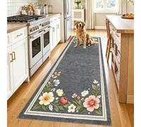 RxiBeFuw Tapis Cuisine Devant Evier Lavable Tapis Couloir Long 50 x 70 cm