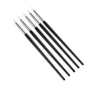 Ryaupy 5 Pcs Pinceau Silicone Sculpture, Pinceaux en Silicone pour Modeler, Pinceau Embout Silicone pour Argile Poterie Sculpture Empreintes Digitales Couleur Façonner la Modélisation Bricolage