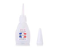 RYGRZJ Super Glue 502 Colle Universelle Super Instantanée en Plastique Acrylique et Caoutchouc pour Réparation et Séchage Rapides Blanc Gel