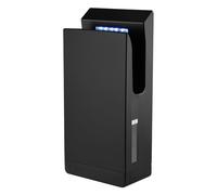 RYing Sèche-Mains Électrique Haute Vitesse 1350W - Mural Automatique avec Filtre HEPA et Stérilisation UV, Séchage Ultra-Rapide 7s, Sèche-Mains Professionnel Commercial pour Hôtels et Bureaux (Noir)