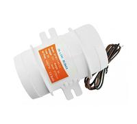 Rynplex Ventilateur de cale en Ligne 12 V for Bateau pour Marin | ventilateur de refroidissement du moteur à haut débit d'air, diamètre de 3 pouces et 76 mm, blanc