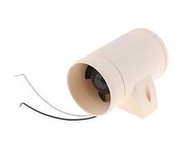 Rynplex Ventilateur de cale en Ligne for Bateau pour Marin 12 V | ventilateur de refroidissement à eau blanc 3 pouces 76 mm