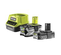 Ryobi Ryobi 18 V Lithium Ion Battery Set 2 + 4 Ah with Charger RC18120 ONE+ RC18120-242
