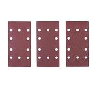 RYOBI - 10 Abrasifs 1/3 Feuille - TSA10 - Grains 80/100/150, Auto-agrippant, Pour Ponceuse Vibrante