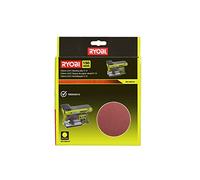 RYOBI - 10 Disques Autocollants 150mm - SD150A10 - Grain 80, Pour RBDS4601G