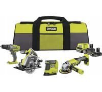 RYOBI 18 V ONE+ : coffret de 8 outils électriques sans fil RCK184O242SZL