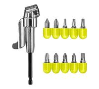 Ryobi Kit 10 embouts RAKRAD11 – Renvoi d'angle 90° pour vissage difficile