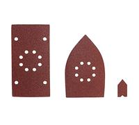 Ryobi Abrasifs pour ponceuse SMS30A - Assortiment 30 (1/3 feuille, triangles, doigts) pour RMS180