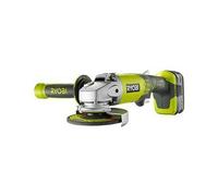 Ryobi R18AG-140S - meuleuse d’angle sans fil 18 V ONE+ 115 mm kit batterie