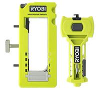 Ryobi A99HT3 Kit d'installation de charnière de porte/modèle à mortaiser livré avec kit d'installation de loquet de porte Ryobi A99LM2 pour un ciselage et un score précis