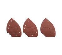 Ryobi Assortiment 10 abrasifs pour ponceuse triangulaire Multicolore