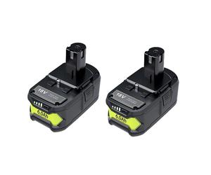 RYOBI Batterie 18V, capacité 6000mAh, batterie lithium-ion rechargeable , 2 batteries